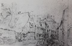 George Street looking east 1840